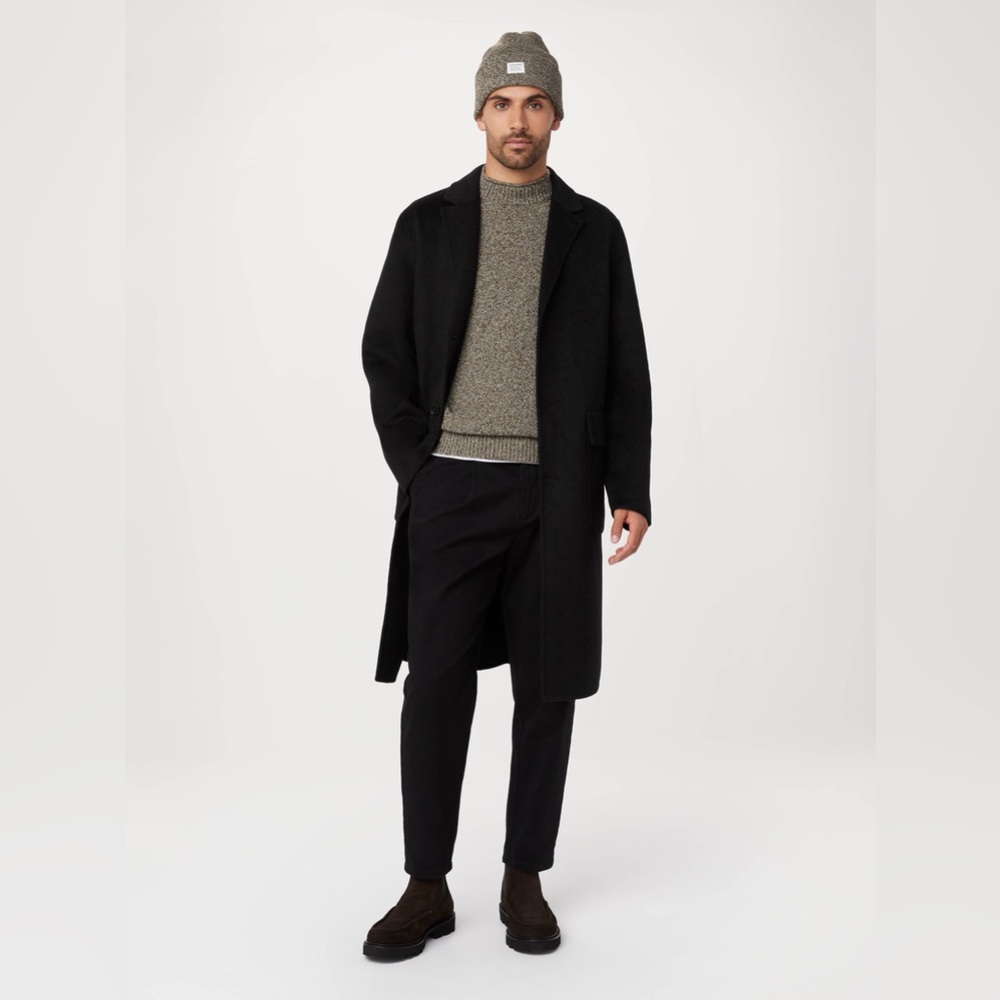 Frank and Oak men’s wool topcoat